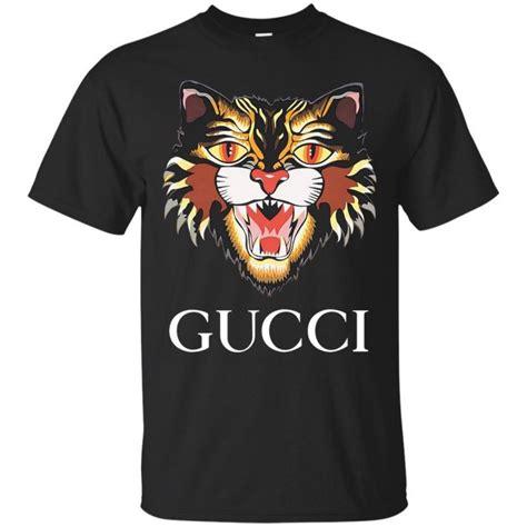 mens gucci tee replica|angry cat t shirt gucci.